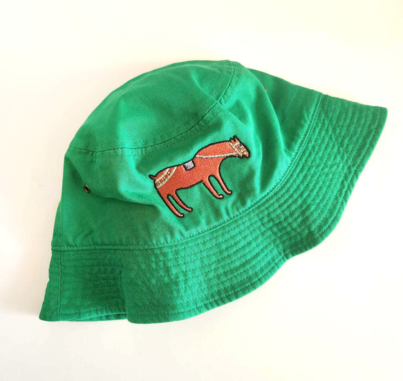 KODAIPOP★王塚古墳の赤馬刺繍ハット 2枚目の画像