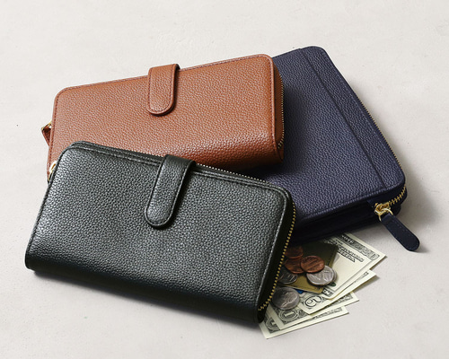 通帳も入る 長財布 メンズ 本革 大容量 カード30枚 RFID