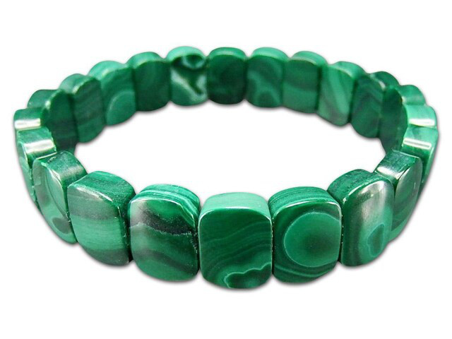 綺麗マラカイト12mmバングル天然石ブレスレットビジネス成功