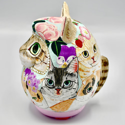 ねこだるまミニ・猫がいっぱい 6枚目の画像