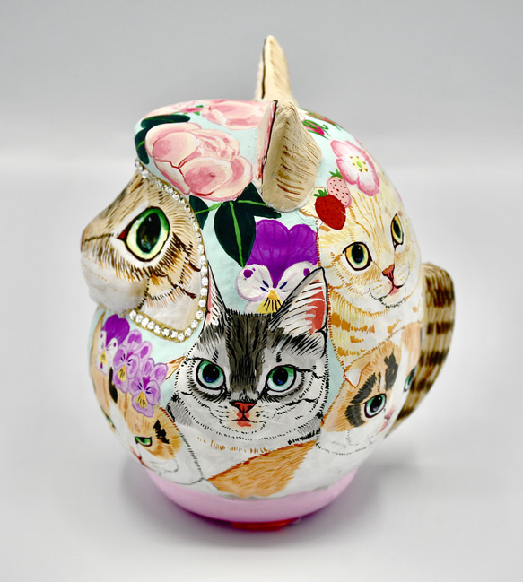 ねこだるまミニ・猫がいっぱい 6枚目の画像