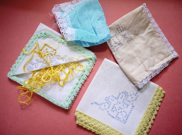 美品　ハンカチ　刺繍　レース　職人 楽天市場】【ギフト 高級 ハンカチ】高級レースハンカチ 職人
