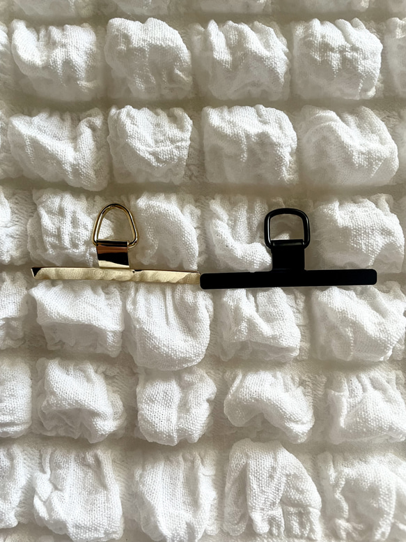 ステンレス　ストラップ　シート　スマホ　ホルダー　ハンドメイド　素材　２個セット　 1枚目の画像