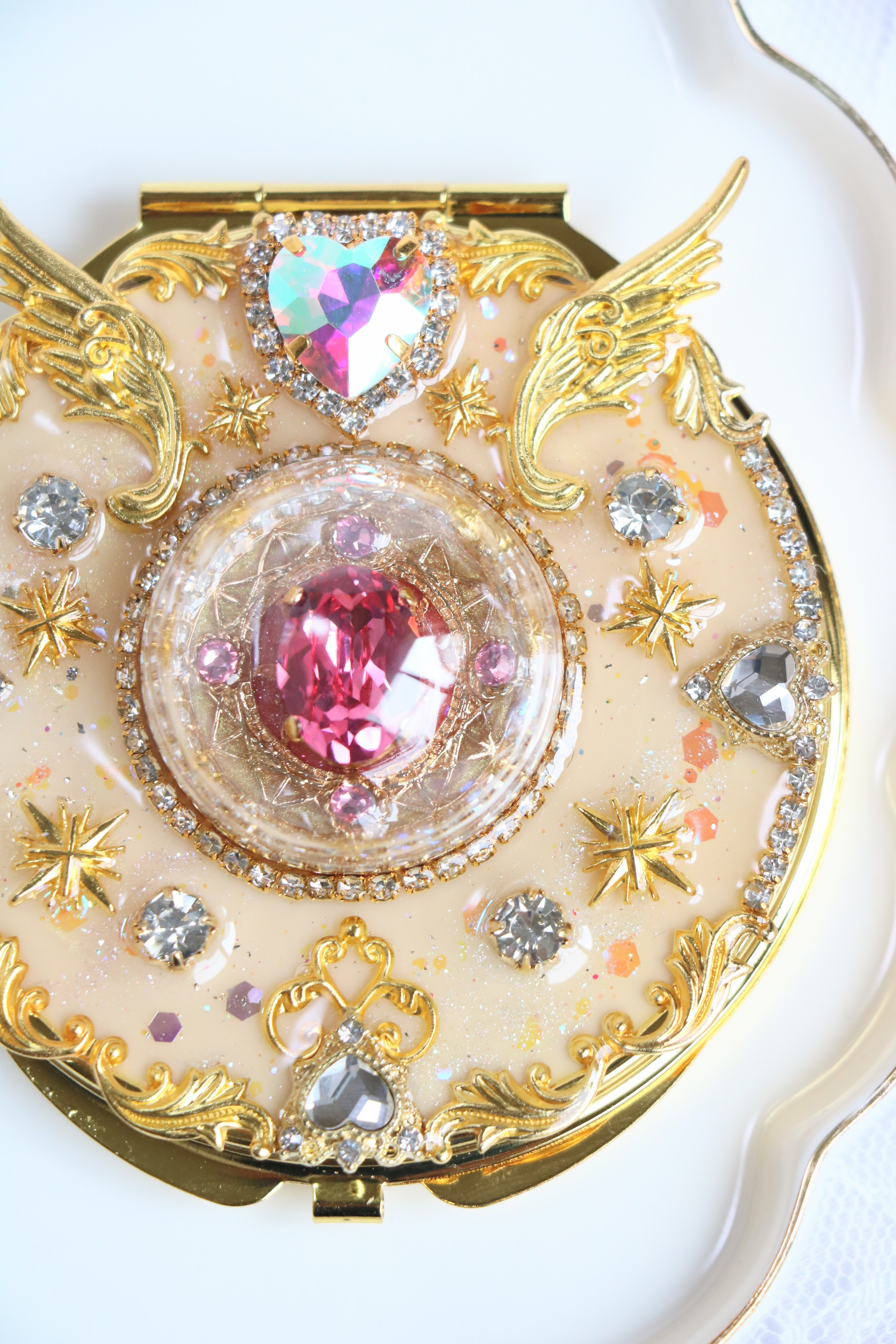 復刻版！ピンク変身コンパクトミラー