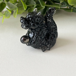 フラーレン　8mm キラキラ台座とセット　宇宙と繋がる 受注制作】キラキラ水晶フラーレン（8mm水晶）、直径約5cm（台座