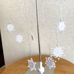 モビール　雪の結晶Ａ 14枚目の画像