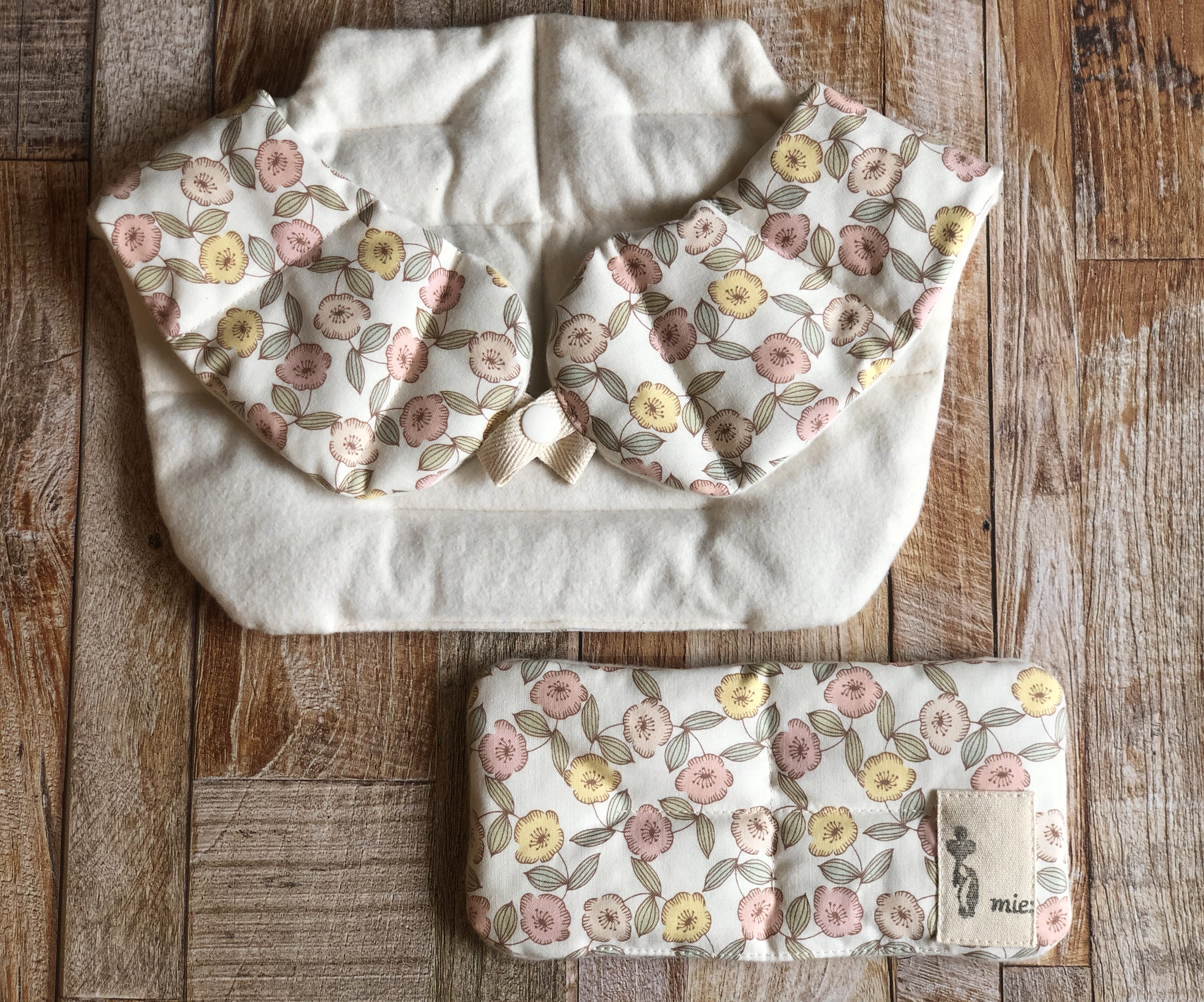 ★送料無料★整体師が作ったこだわりの小豆カイロSET（ほっこりフラワー）