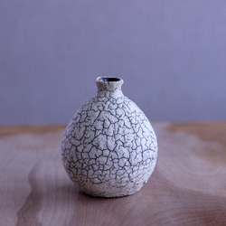 陶器 花瓶 一点物 球型ミニ花瓶・角型ミニ花瓶 - MINI VASE - | 白山陶器直営