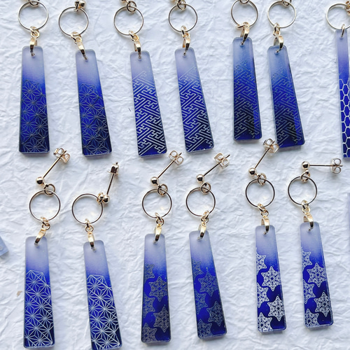 環 tamaki 【アクリルピアス/イヤリング】 ピアス（スタッド・一粒