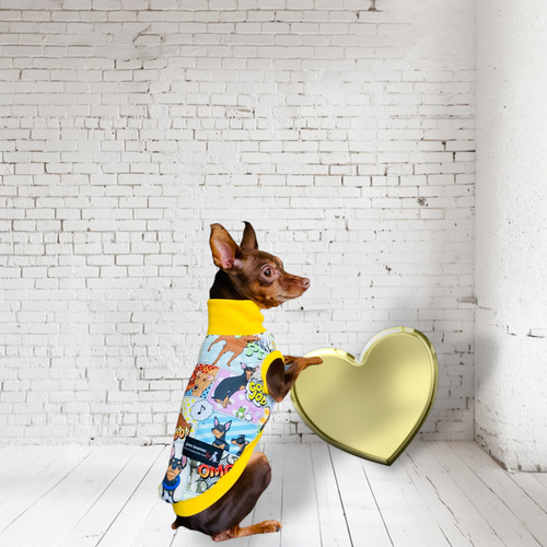 イタグレ ウィペット】イタグレ、イタグレを纏う ペット服