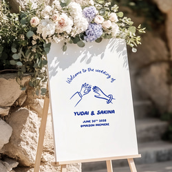 結婚式のウエルカムボードに♡ 人気！結婚式 ウェルカムボード（A1/B2/A2/B3/A3/B4/A4