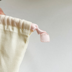 小さなアクセサリー巾着　2点セット 5枚目の画像