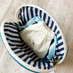 小さなアクセサリー巾着　2点セット 12枚目の画像