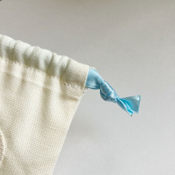 小さなアクセサリー巾着　2点セット 6枚目の画像