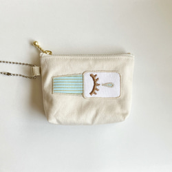 ミニミニ目薬！ポーチ【オフホワイト】 2枚目の画像