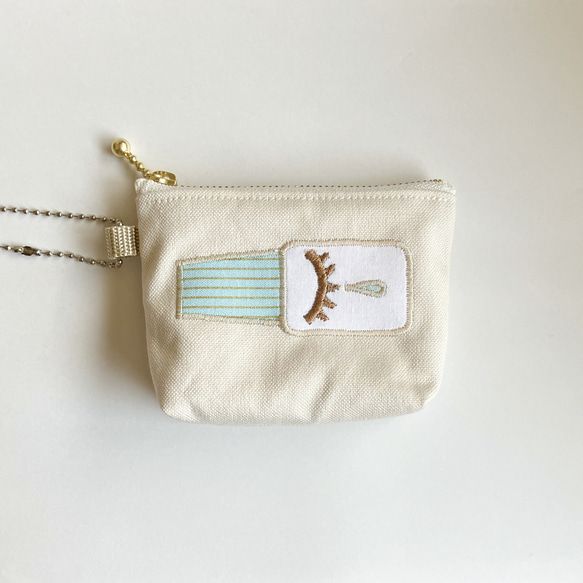 ミニミニ目薬！ポーチ【オフホワイト】 2枚目の画像