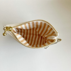 ミニミニ目薬！ポーチ【オフホワイト】 5枚目の画像