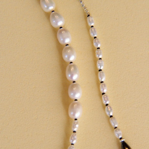 カレンシルバー パール ネックレス 2way］fab pearl necklace（淡水パール｜カレンシルバー｜パール