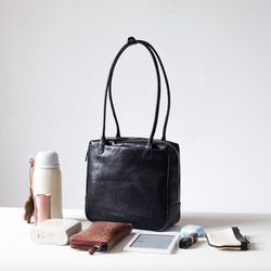 【限時特價】大容量柔軟真皮手提包 | 超大容量 &amp; 優雅設計 | 母親節或生日禮物的完美之選（5種顏色可選） 第19張的照片