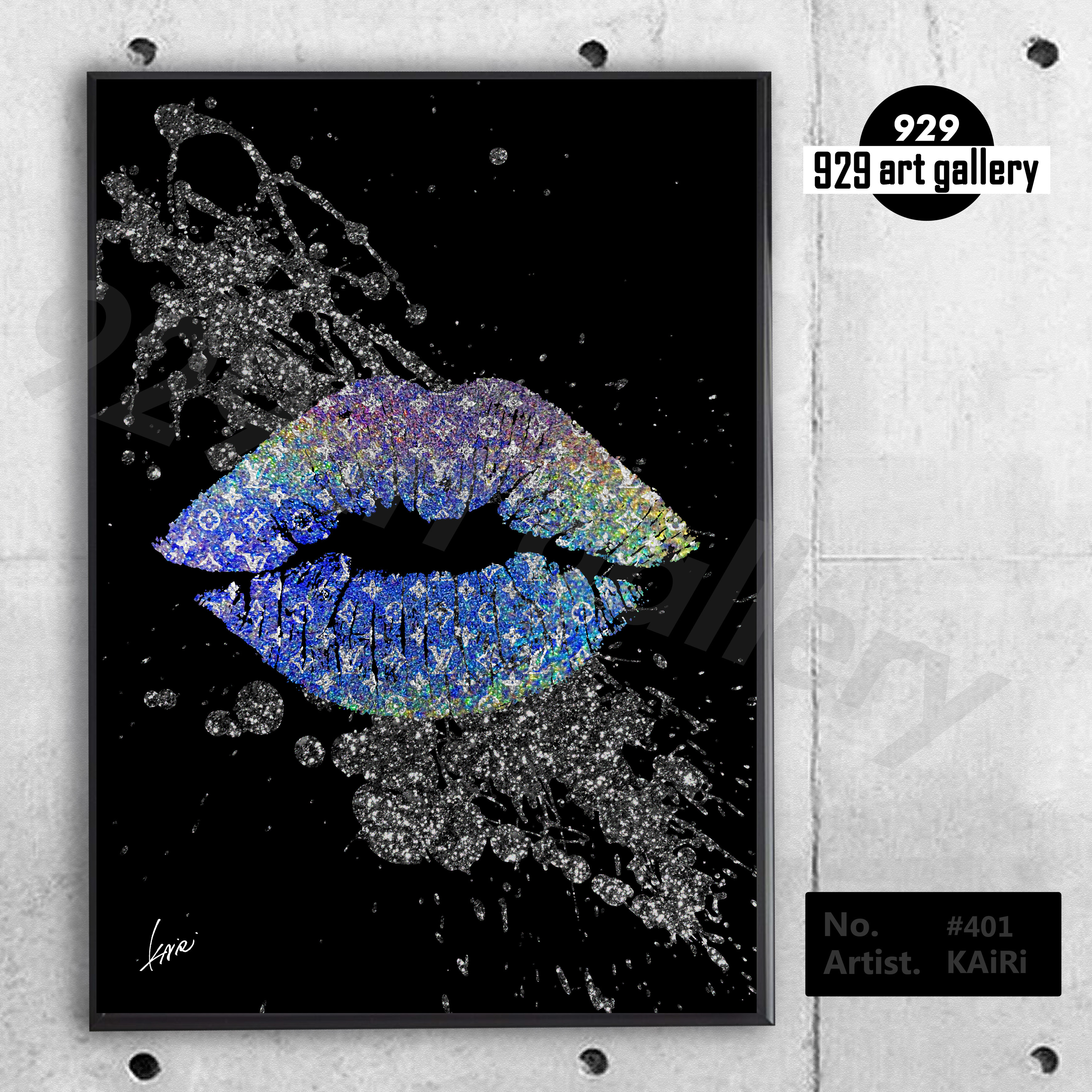 オマージュアート オマージュキャンバスアート「メイクアップ ラゲッジ(Lサイズ