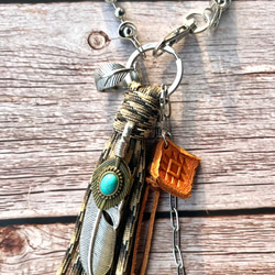 ☆象牙小根付 正絹紐 フクロウ（作家物）Y-1 ※※ キーホルダー 石橋象牙