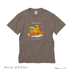 「Journey with you Rainy day」安心のクオリティ/定番コットンTシャツ/送料無料 7枚目の画像