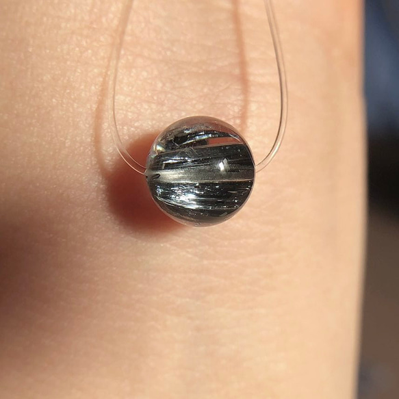 天然無処理 スティブナイトインクォーツ 丸玉 9mm ビーズ 天然石屋  