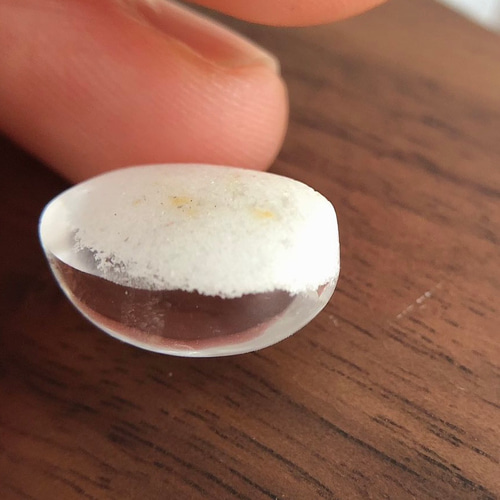 天然無処理 ホワイトガーデンクォーツ ルース 天然石 天然石屋 通販