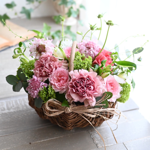 生花のギフト 母の日＊フラワーアレンジメント プリザーブドフラワー