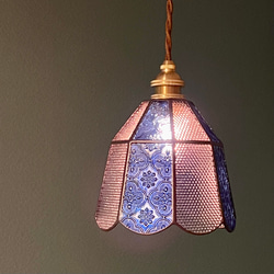 ステンドグラスペンダントライト ✨昭和レトロ✨ シーリングライト