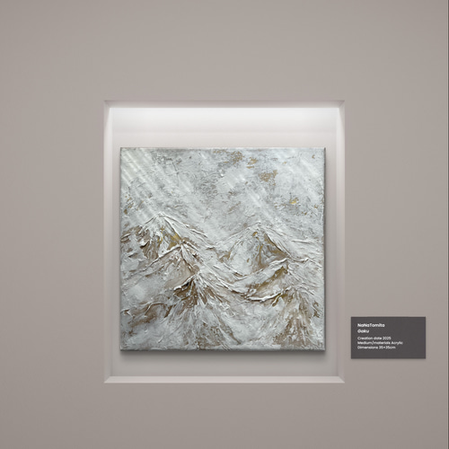 岳 Gaku インテリア/和風/絵画/アート/抽象画/モダン/ホテル/ホワイト