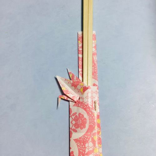4セット鶴の箸袋(花柄) 箸・箸置き skay 通販 19212417｜Creema