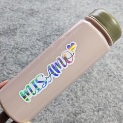 【商品オーダー】ステッカー　名入れ　　ネームシール  スマホケース　水筒　ipad PC　名前　カッティングシート 3枚目の画像