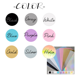 【商品オーダー】ステッカー　名入れ　　ネームシール  スマホケース　水筒　ipad PC　名前　カッティングシート 4枚目の画像