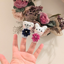 ドリカム風　あみぐるみ人形セット6体 あみぐるみ指人形♡桃太郎セット あみぐるみ mizuiro 通販