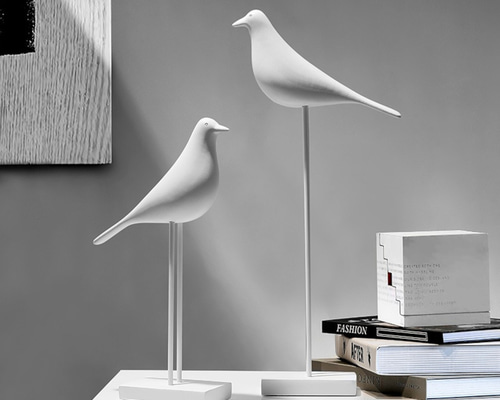 バード 鳥 置物 オブジェ おしゃれ かわいい ガーデン 庭 セット