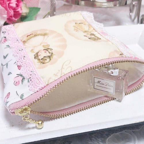 キャンディポーチ ミニポーチ バッグチャーム リバティ ジョアンナ