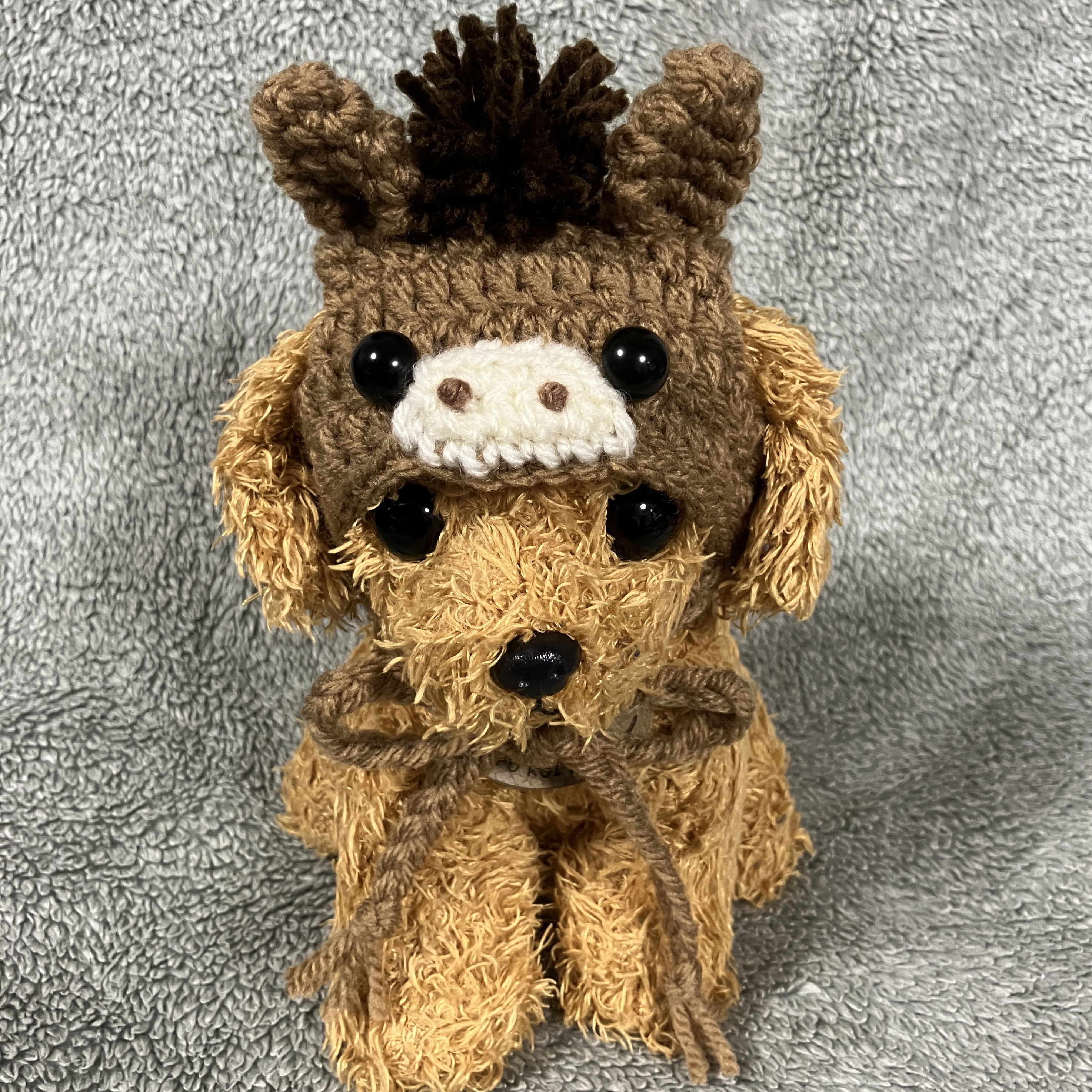 2026年干支 午年 ユニコーン ワンコ用帽子 2026年午年♡馬の