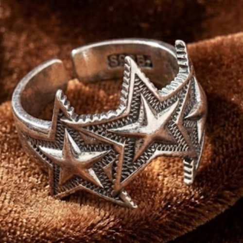 星型 silver925 メンズ ユニセックス ペア 銀 メキシカンジュエリー