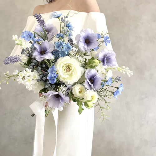 ウェディングブーケ＋ブートニア ブーケ wedding mili mili 通販