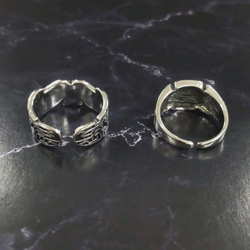 限定価格 silver925 刻印入り メキシカンリング セット メンズ