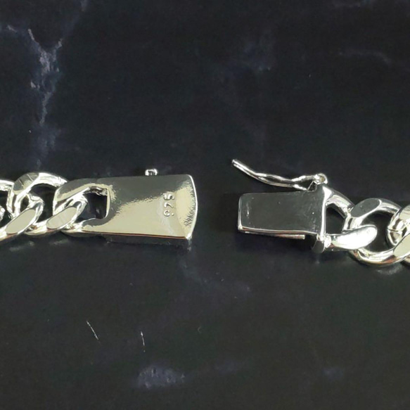 オープン価格　銀　silver925  刻印いり　ネックレス　喜平　メキシカン　銀　メンズ　ユニセックス 7枚目の画像