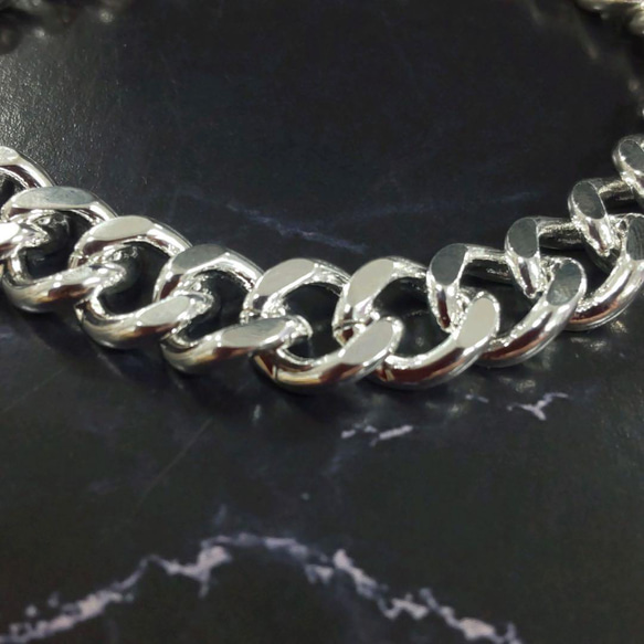 オープン価格　銀　silver925  刻印いり　ネックレス　喜平　メキシカン　銀　メンズ　ユニセックス 6枚目の画像