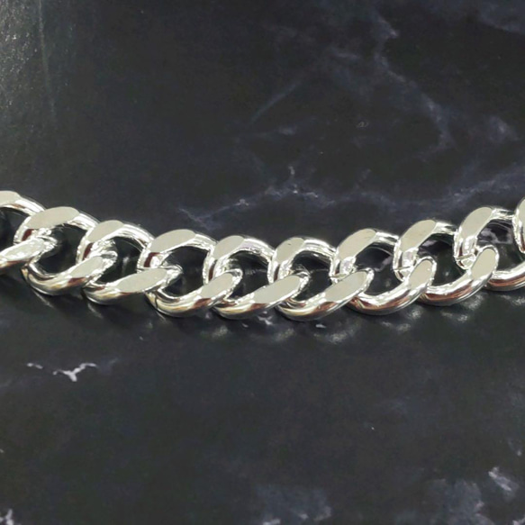 オープン価格　銀　silver925  刻印いり　ネックレス　喜平　メキシカン　銀　メンズ　ユニセックス 2枚目の画像