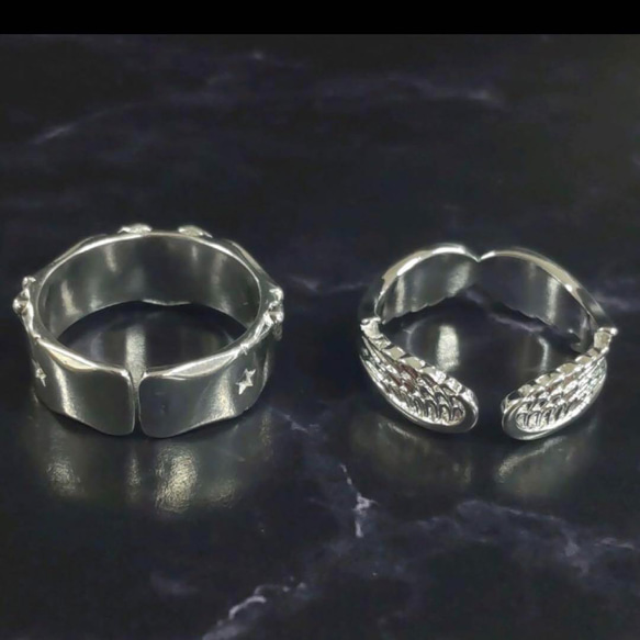 クリーマ限定福袋　数量限定　 silver925 ブレス　リング 3点セット　メキシカン　銀　 4枚目の画像