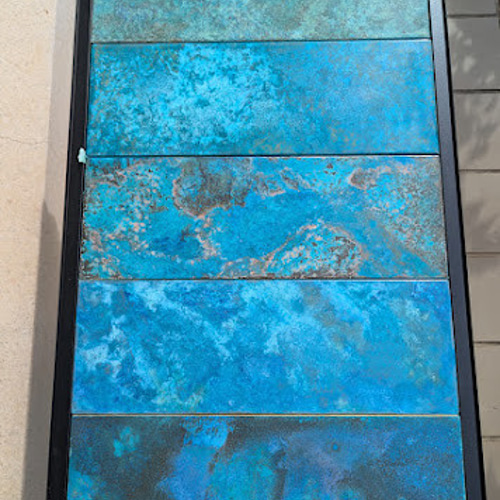 IGTテーブル用天板 ハーフユニットサイズ 真鍮青銅色マット