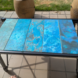 IGTテーブル用天板 ハーフユニットサイズ 真鍮青銅色マット仕上げ