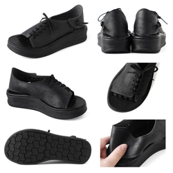 どんな足にもミラクルフィット サンダル (MOUSP) 靴 日本製 【納期5日以内発送】 12枚目の画像