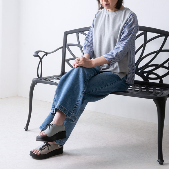 どんな足にもミラクルフィット サンダル (MOUSP) 靴 日本製 【納期5日以内発送】 4枚目の画像