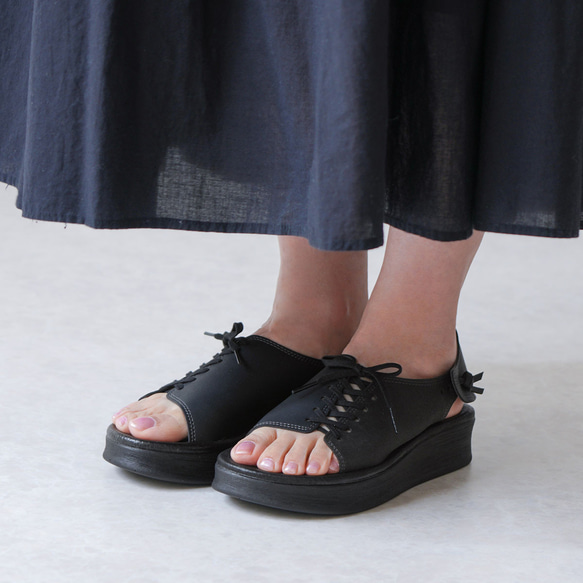 どんな足にもミラクルフィット サンダル (MOUSP) 靴 日本製 【納期5日以内発送】 9枚目の画像